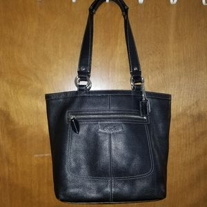 Coach Pebble Leather Tote